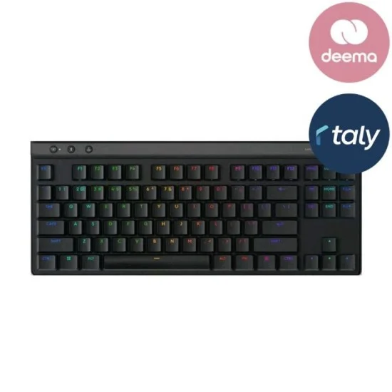 Logitech G515 LIGHTSPEED TKL Wireless Low Profile Gaming Keyboard (English/Arabic) - Black